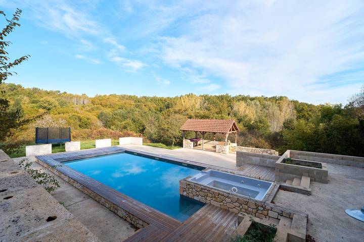 Casa rural para 4 personas, con jardín en Dordoña