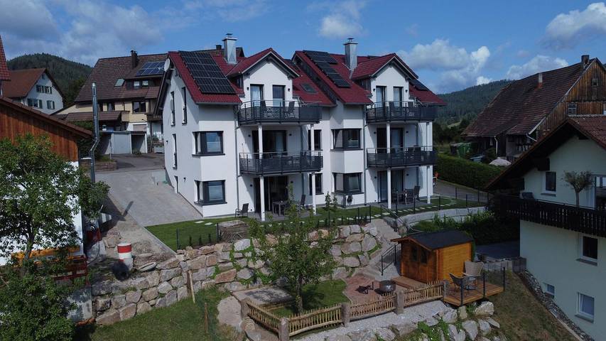 Ferienwohnung für 2 Personen, mit Garten und Ausblick, kinderfreundlich in Baiersbronn