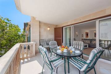 Apartamento in Playa del Port de Pollença, Pollença für 6 