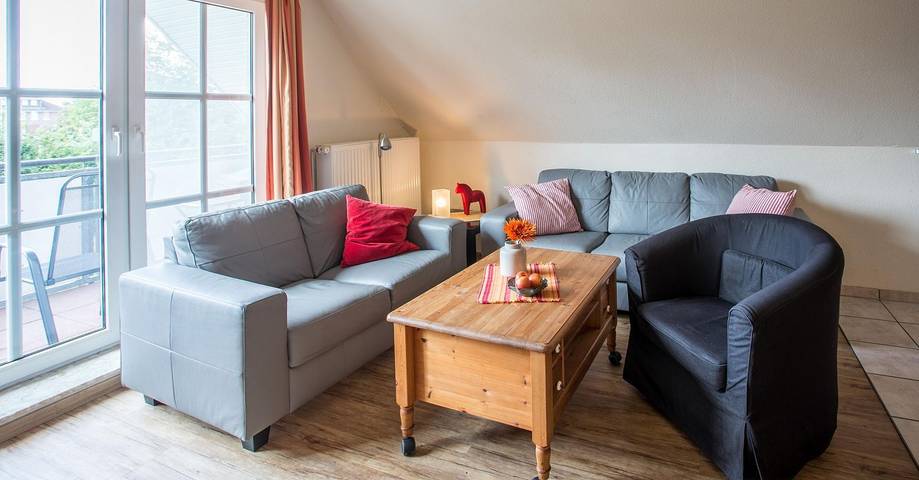 Ferienwohnung für 3 Personen, mit Balkon in Werdum - 2