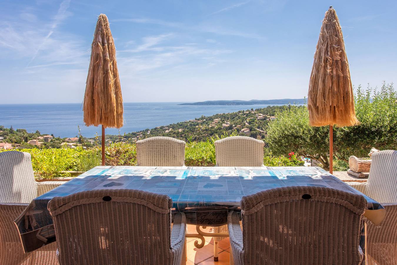 Maison de vacances 'Villa Bellevue' avec vue sur la mer, piscine privée et Wi-Fi in Roquebrune-Sur-Argens, Région De Draguignan