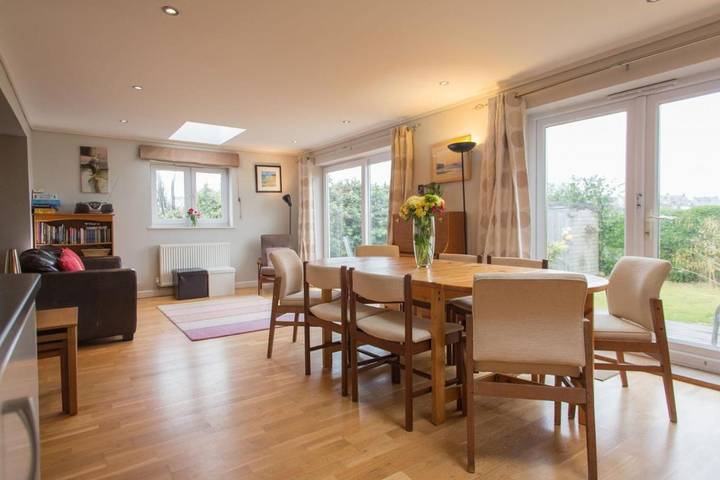 Holiday rental for 9 people, with garden and balcony in Perranporth