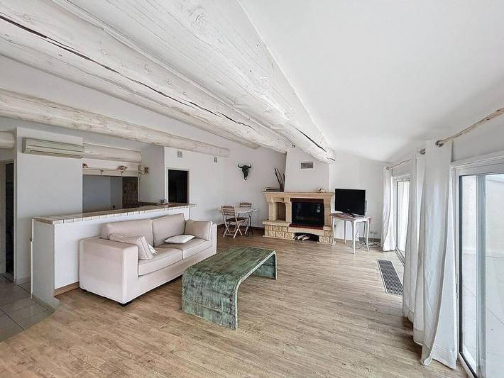 Appartement de vacances pour 4 personnes, avec Balcon ainsi que Terrasse et Vue