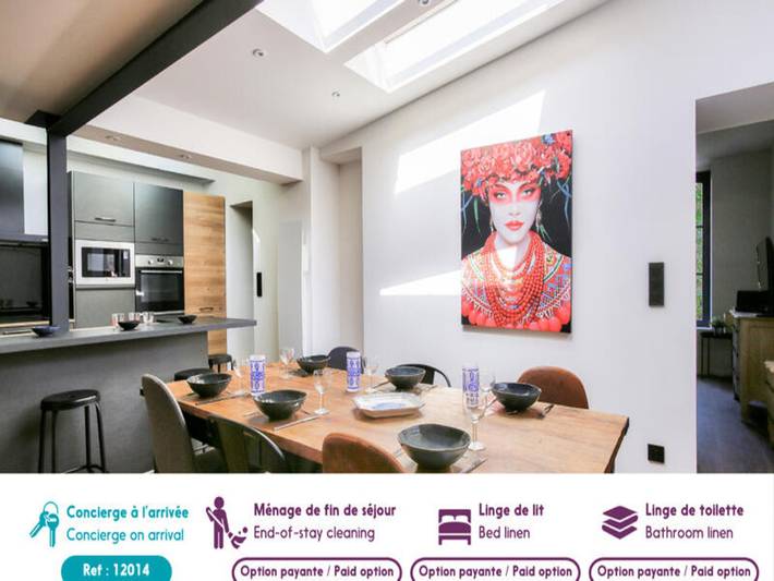 Gîte pour 8 personnes, avec jardin dans Plage du Prieuré - 3