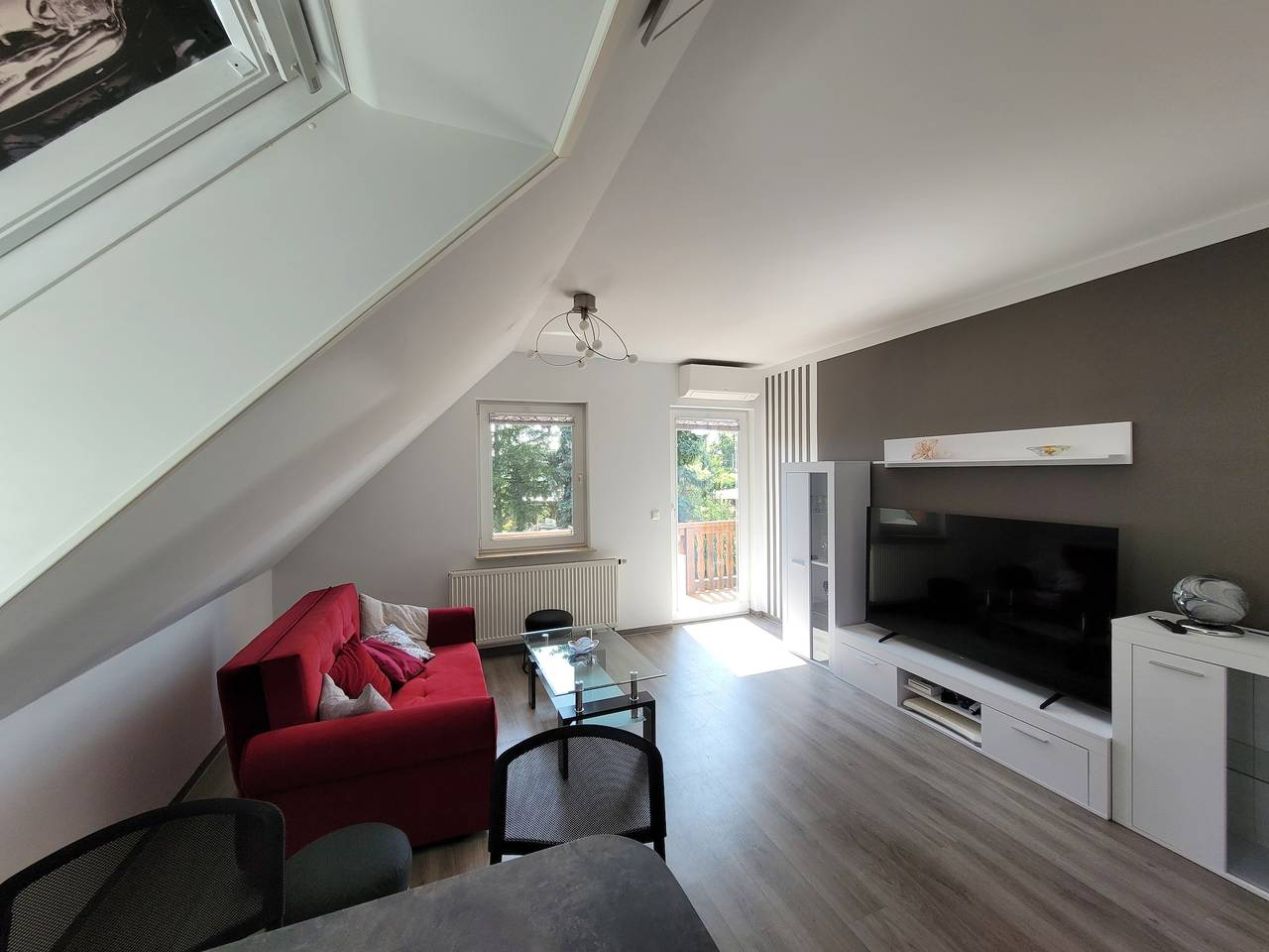 Appartement de vacances entier, Appartement de vacances pour 3 personnes avec balcon in Leipzig, Région de Leipzig