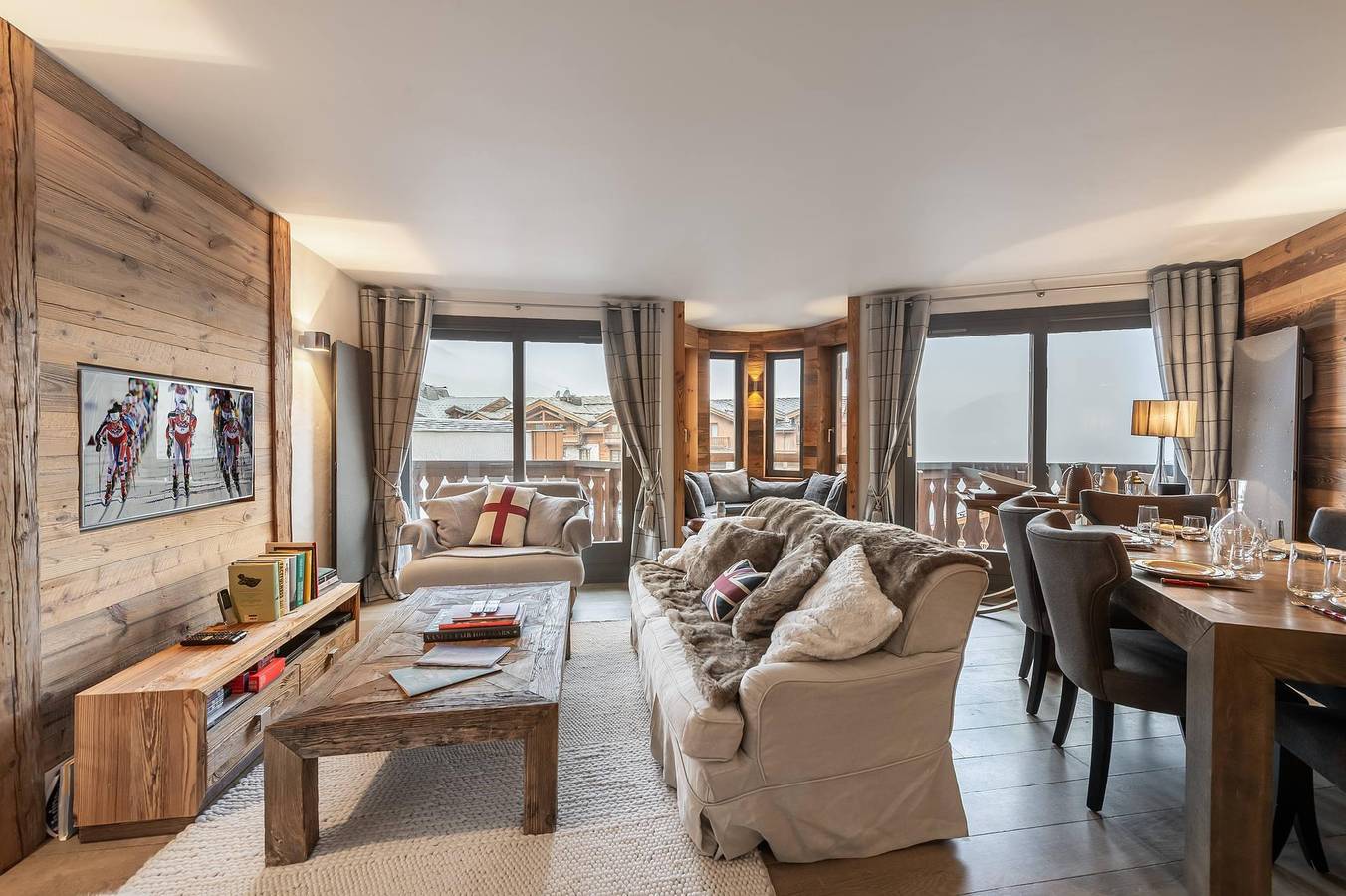 Apartamento entero, Résidence Cimes Blanches - Apartamento 4 piezas para 6 personas (102) in Courchevel 1650 (Moriond), Saint-Bon-Tarentaise