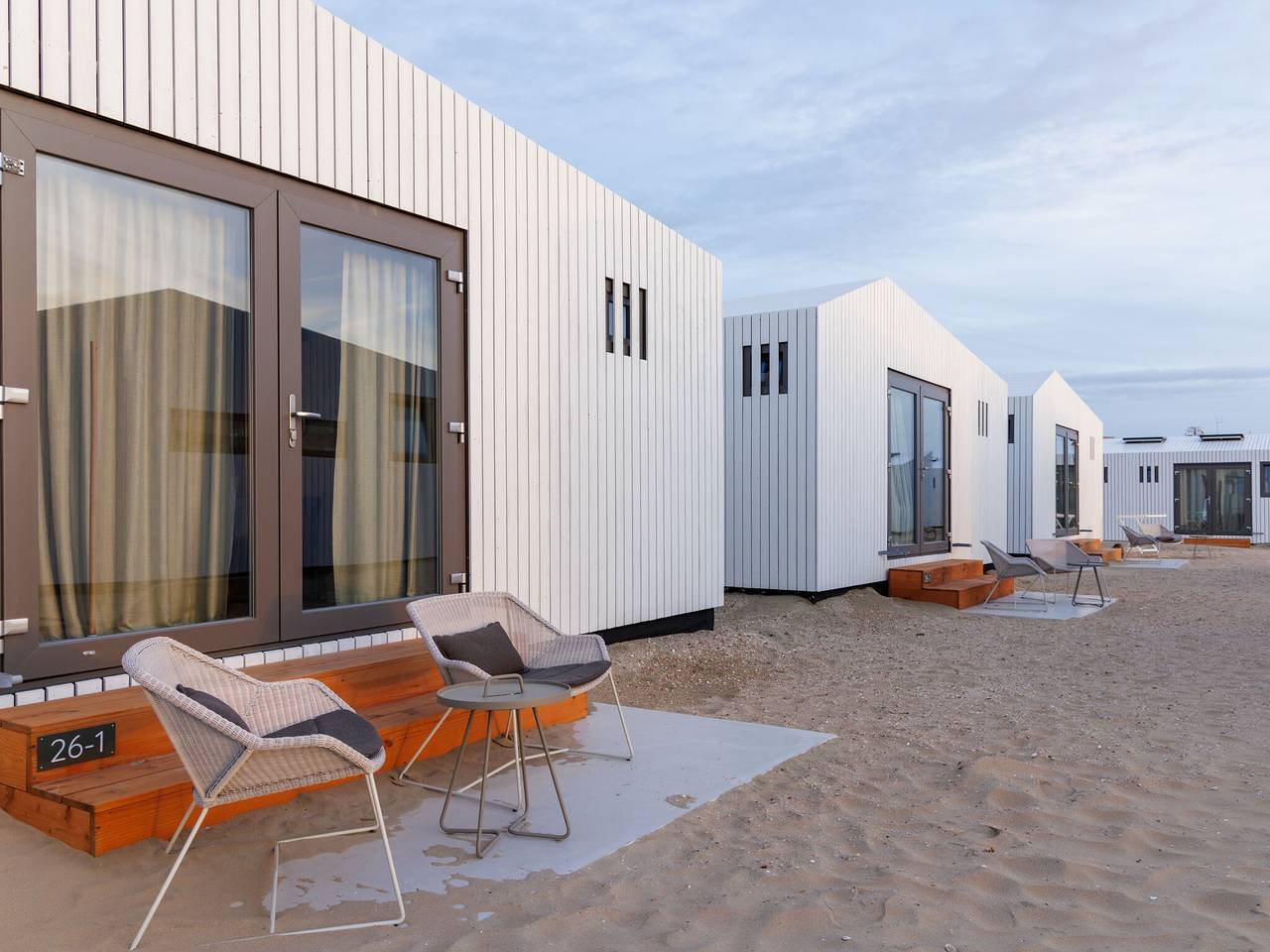 Strandhuis in Zandvoort met Uitzicht op Zee in Zandvoort, Nederlandse Noordzeekust