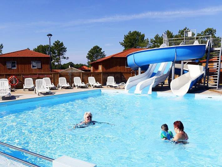 Camping voor 8 personen, met sauna in Mimizan