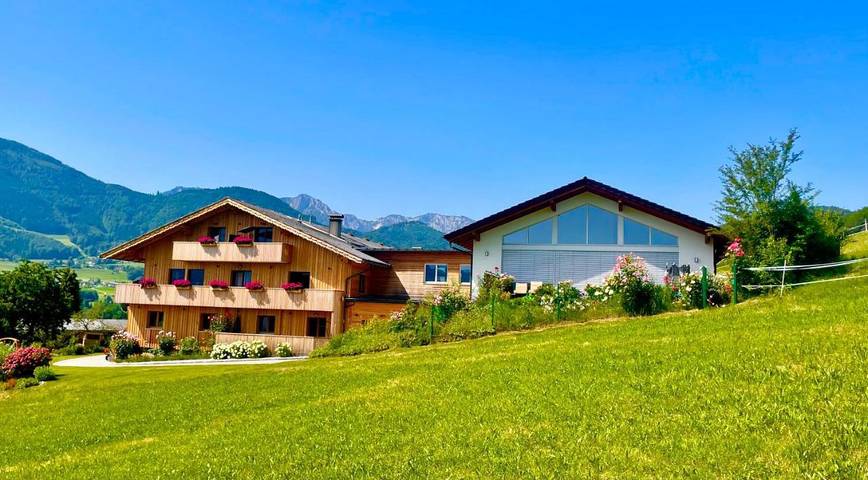 Ferienwohnung für 5 Personen, mit Ausblick und Seeblick sowie Garten am Traunsee - 3