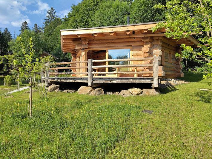 Ferienhaus für 4 Personen, mit Balkon/Terrasse und Balkon sowie Terrasse und Sauna in Lindberg - 4