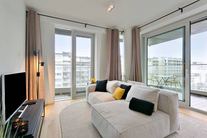 Ferienwohnung für 6 Personen, mit Balkon/Terrasse, kinderfreundlich in Oostende