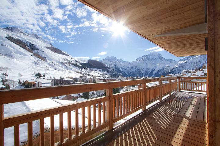 Chalet pour 14 personnes, avec sauna et balcon dans Les Deux Alpes - 4