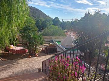 Tente pour 2 personnes, avec vue et jardin sur la Costa Blanca