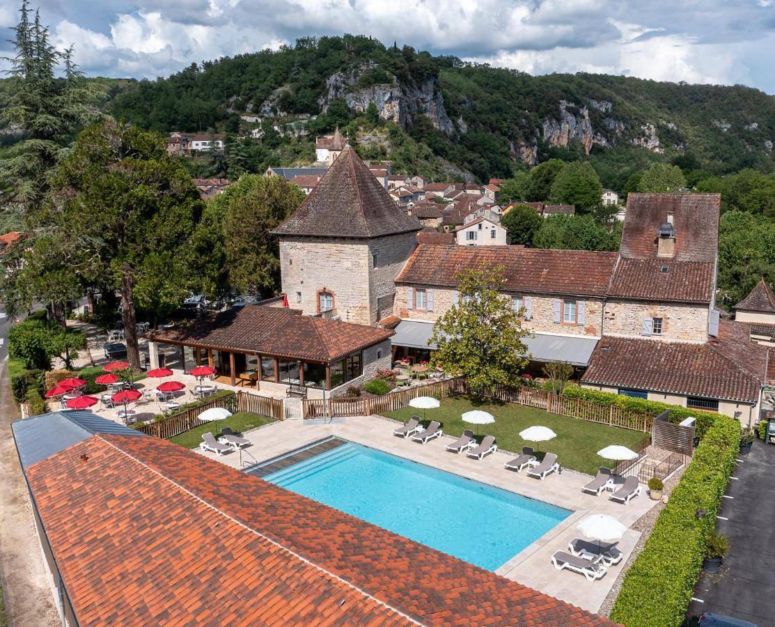Hôtel Spa La Truite Dorée in Vers, Quercy