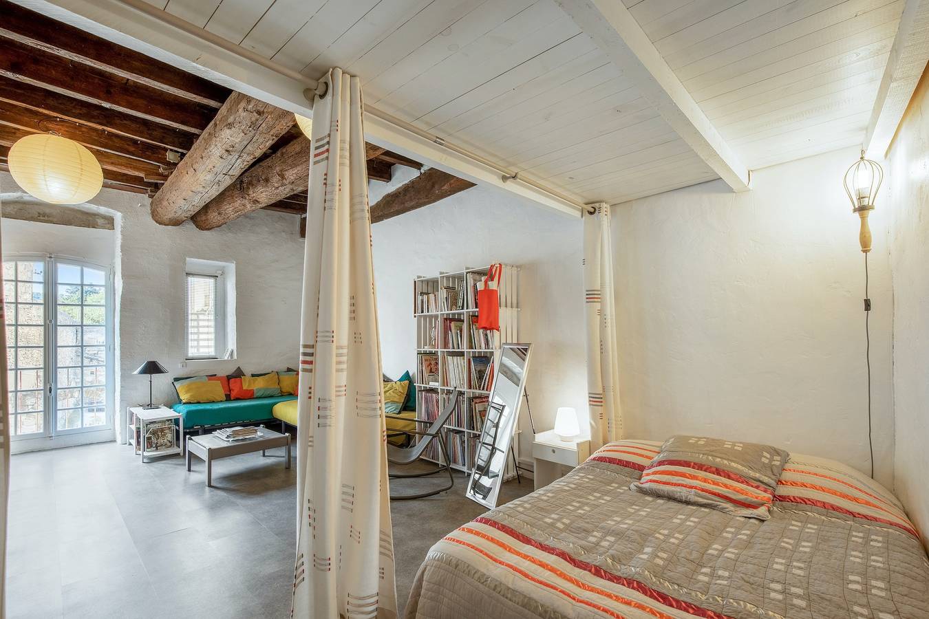 Estudio entero, Estudio encantador en Villeneuve-lès-Avignon, 45m², balcón in Villeneuve-lès-Avignon, Region de Nimes