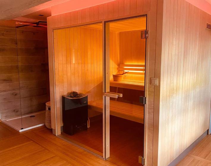 Location de vacances pour 10 personnes, avec Terrasse et Jardin ainsi que Piscine et Sauna à Herve - 3