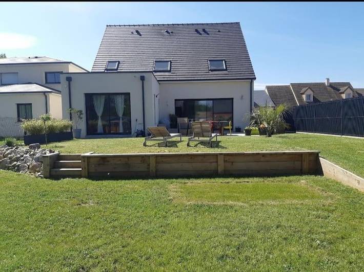 Maison de vacances pour 6 personnes, avec jardin ainsi que jacuzzi et terrasse