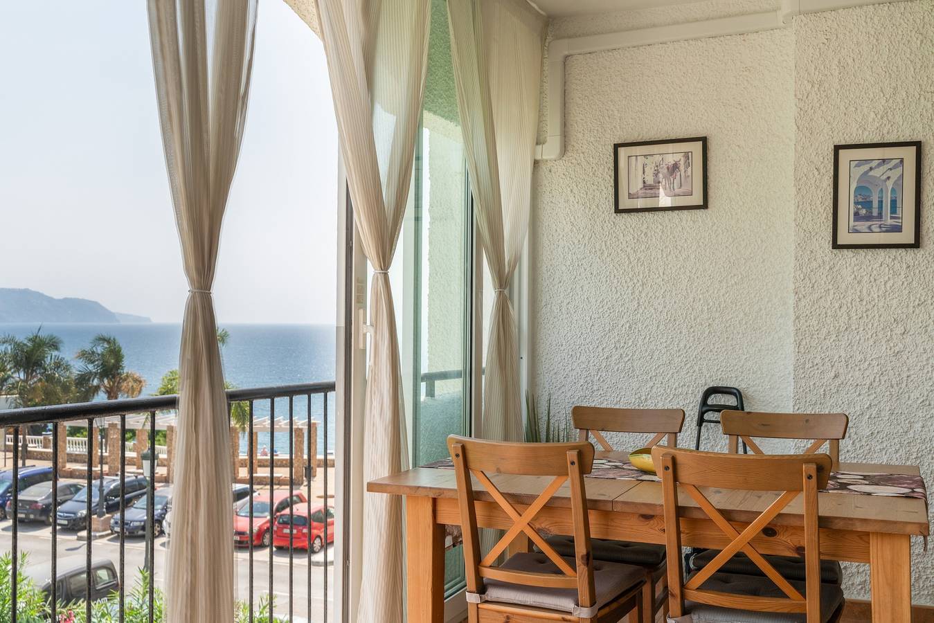 Ganze Wohnung, Apartment "Carabeo 23" mit Meerblick und direktem Zugang zum Strand in Nerja, Cordillera Penibética