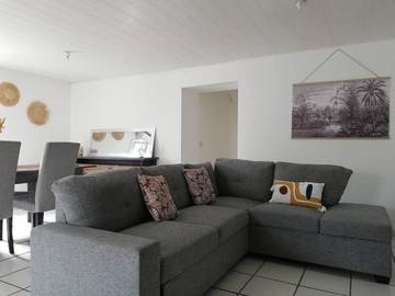 Location de vacances pour 6 personnes, avec jardin à Bras-Panon