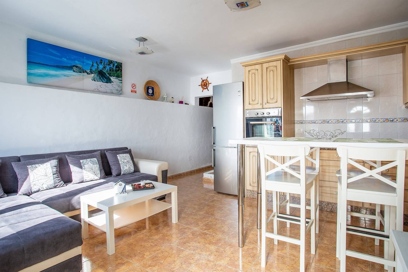 Appartement entier, Appartement de vacances pour 4 personnes in Orzola, Haría