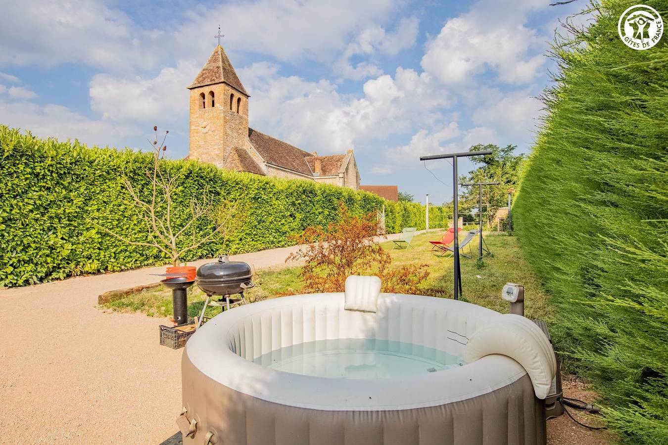 Gîte für 12 Personen mit Sauna in La Chapelle-de-Bragny, Region Chalon-sur-Saône