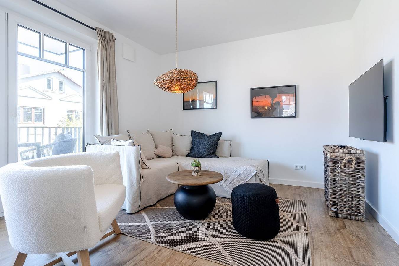 Ganze Wohnung, Fewo Porthouse Whg. 4 Büsum – Hafenlage, Balkon & Hund erlaubt in Hafen Büsum, Büsum