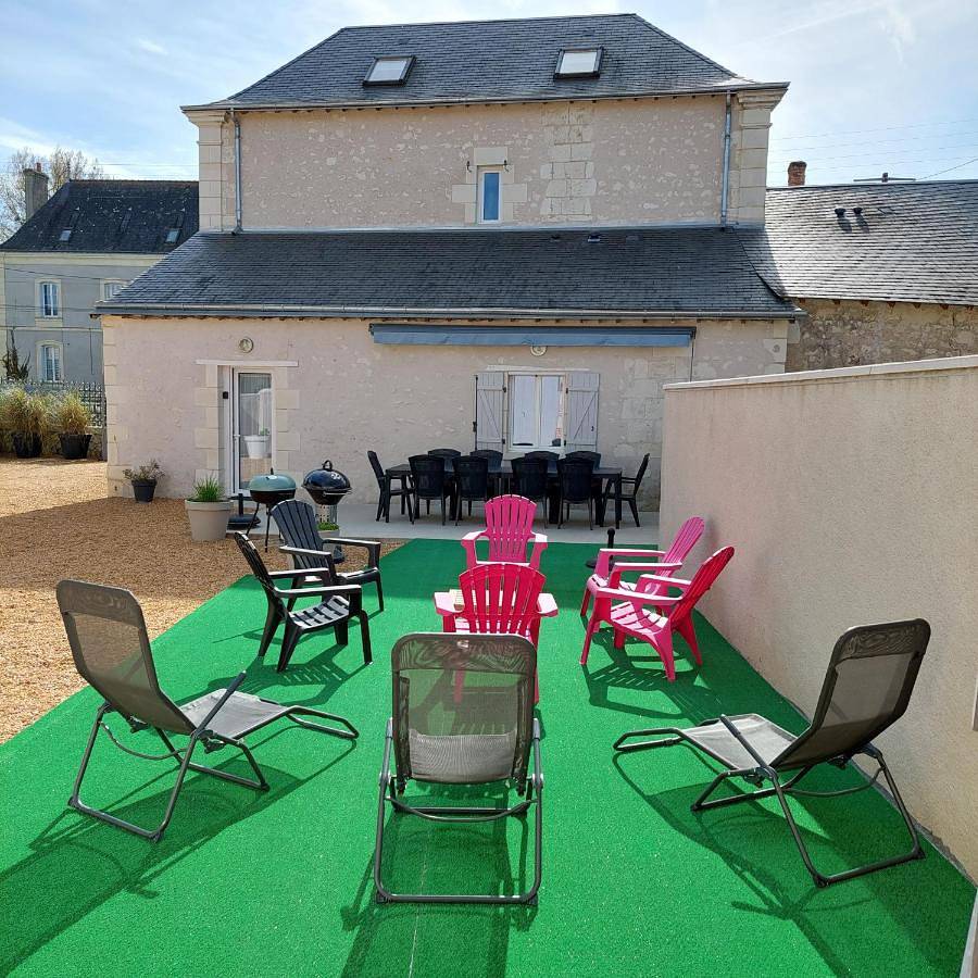 Five-Bedroom House in Gizeux, Vallée de la Loire