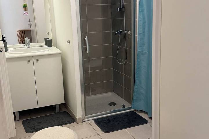 Ganze Wohnung, Charming one-bedroom apartment 9 km from Disneyland and 4 km from Val d'Europe, with private parking in Lagny-sur-Marne, Seine-et-Marne