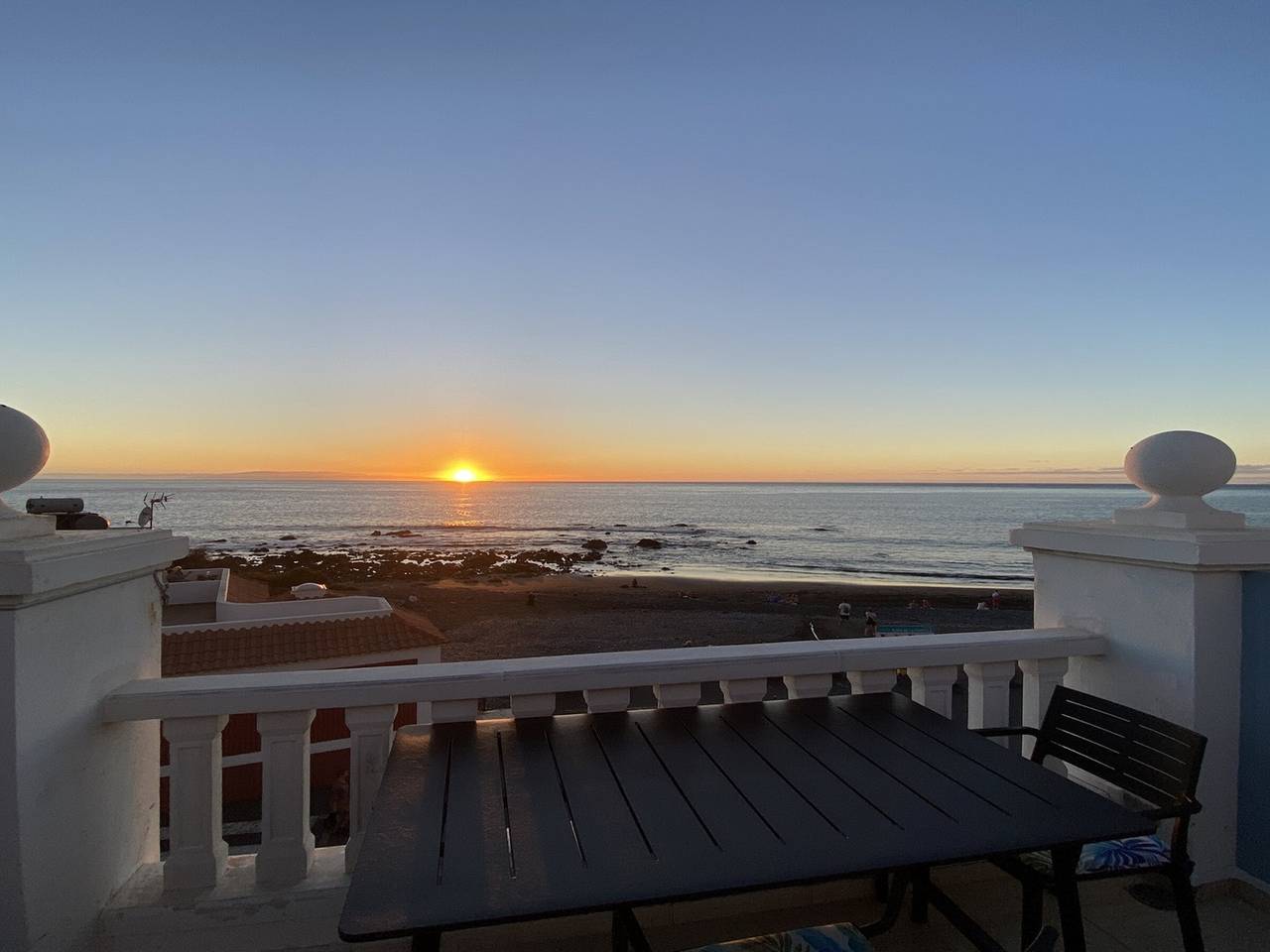 Ganze Wohnung, Modernes Apartment am Strand für 2 Personen mit Terrasse in Valle Gran Rey in La Puntilla, Valle Gran Rey