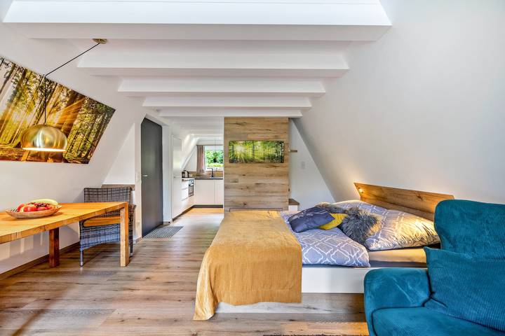 Ferienhaus für 4 Personen, mit Garten