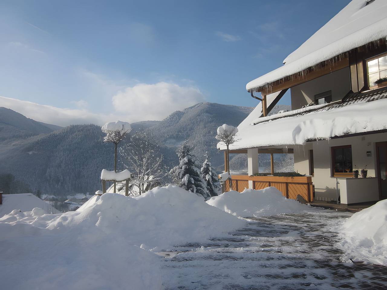 Ganze Ferienwohnung, Trenklehof - Ferienwohnung Sternenblick, 61 Qm in Simonswald, Südschwarzwald