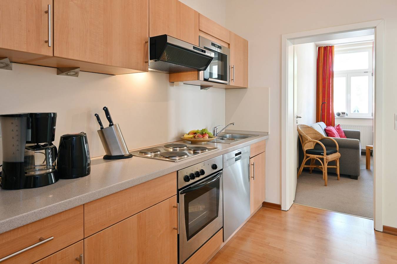 Appartement entier, Appartement de vacances "Villa Celia - 6" près de la plage avec 2 balcons et Wi-Fi in Sellin, Région de Rügen