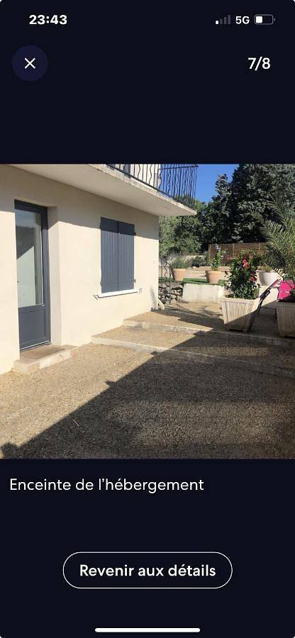 Appartement entier, La maison des amis in Lussan, Région de Nîmes