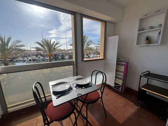 Appartement de vacances pour 2 personnes, avec piscine au Cap d'Agde