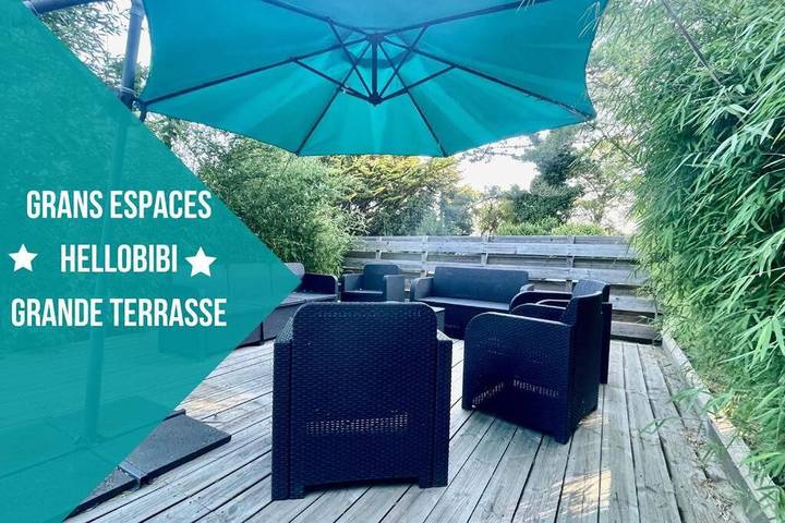 Maison de vacances pour 14 personnes, avec jardin dans Morgat