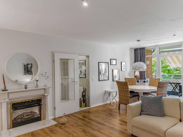 Ferienwohnung für 3 Personen, mit Balkon und Sauna in der Lübeck - 3