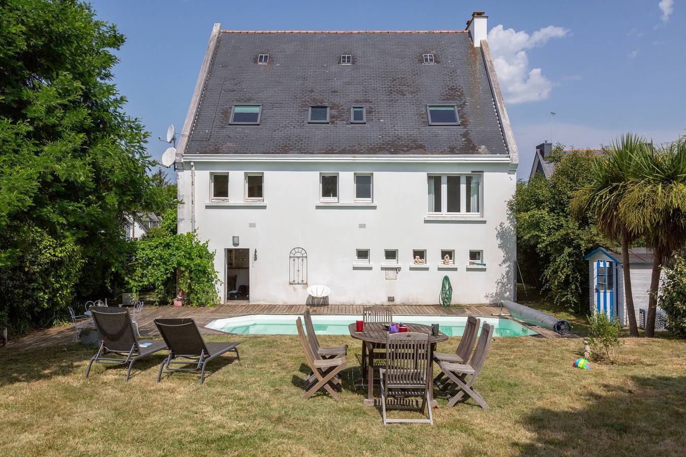  La Parenthèse Océane - Avec piscine privée, jardin et Wi-Fi in Le Cabellou, Concarneau