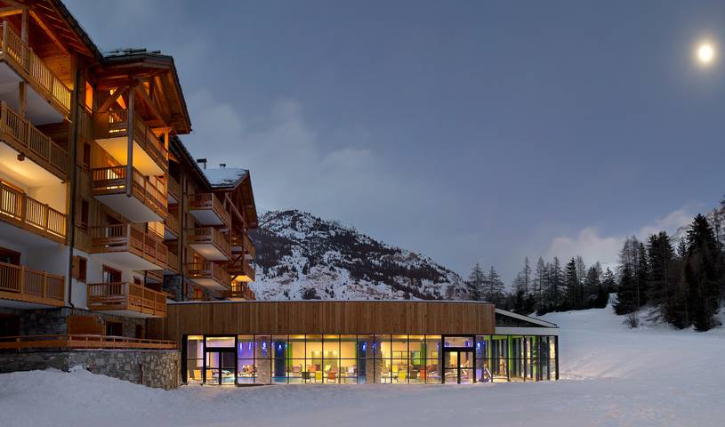 Chalet pour 6 personnes, avec sauna et balcon dans Val-Cenis