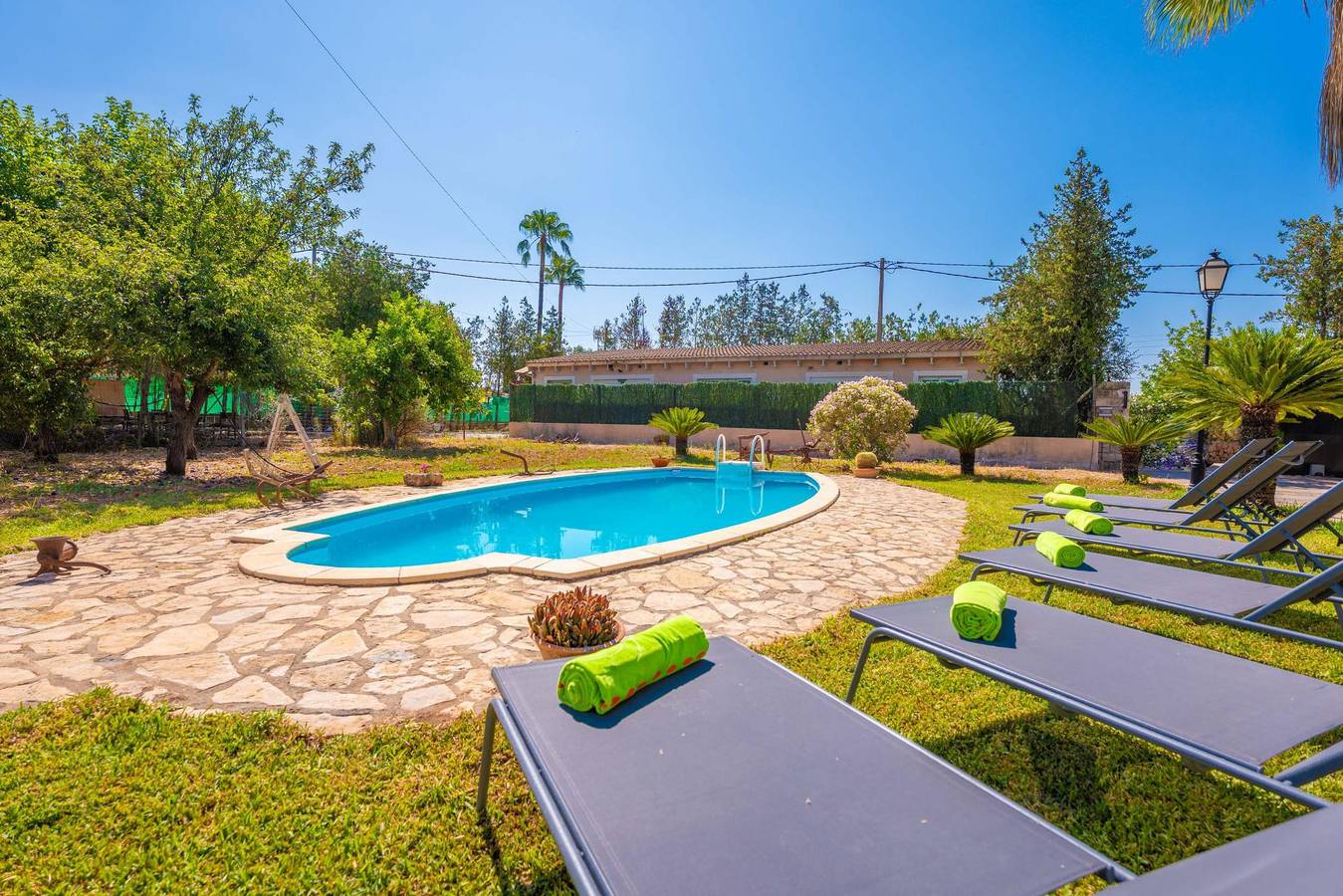 Son Figuerola - Wunderschöne Villa mit privatem Pool und kostenloses Wlan in Inca in Inca, Mallorca Inselmitte