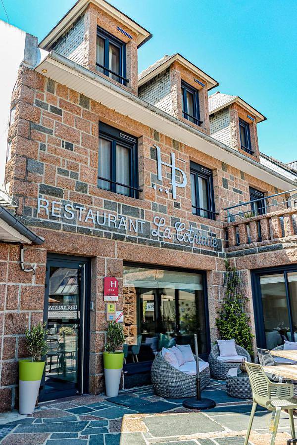 Hôtel pour 2 personnes, avec terrasse, animaux acceptés dans Plage Saint-Guirec - 2