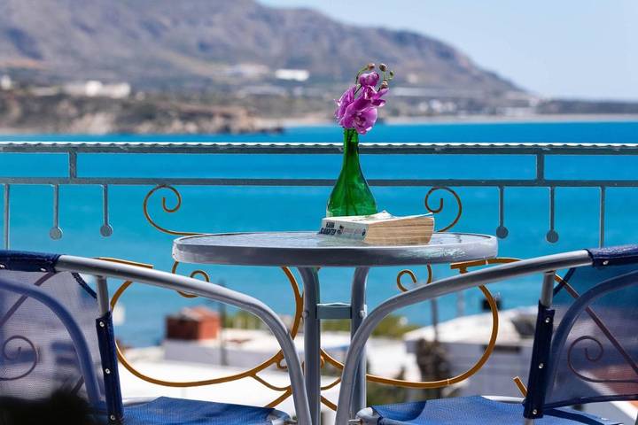 Ferienwohnung für 2 Personen, mit Pool und Ausblick sowie Garten, kinderfreundlich auf Kreta - 2