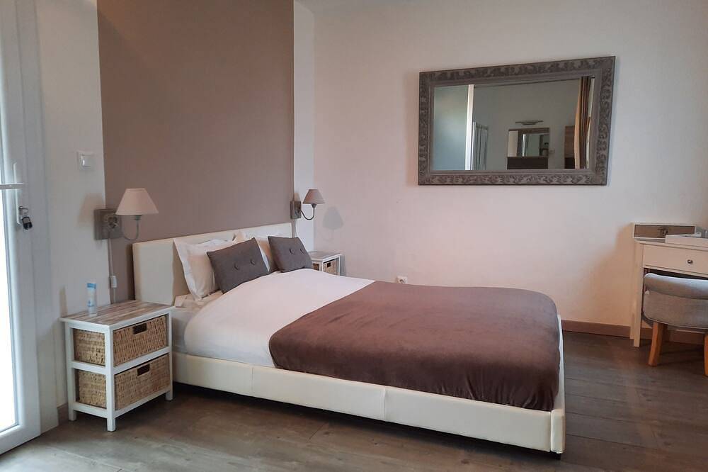Le Mas Blanc chambre avec terrasse privée in Malves-en-Minervois, Région de Carcassonne