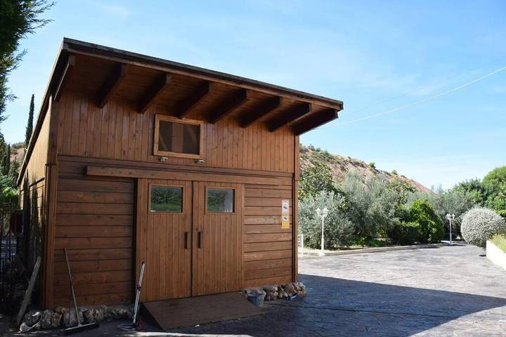 Casa de vacaciones para 12 personas, con piscina además de vistas y jardín en Alt Palància - 4