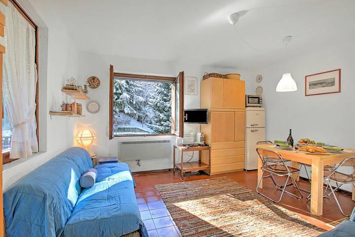 Ganze Wohnung, Appartamento Chez Mavi Cond Il Rio for 4 in Sauze d'Oulx, Via Lattea