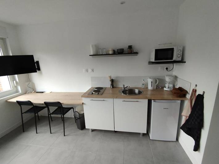 Gîte pour 2 personnes, avec balcon et jardin à Béthune - 2