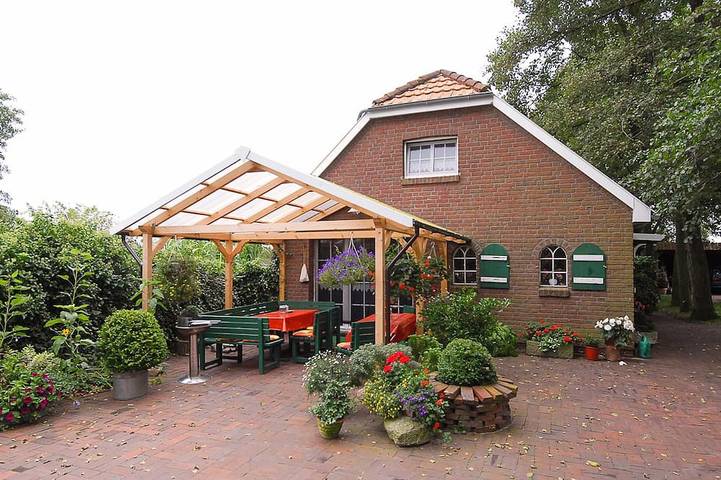 Ferienhaus für 5 Personen, mit Terrasse und Garten in Blomberg (Ostfriesland)