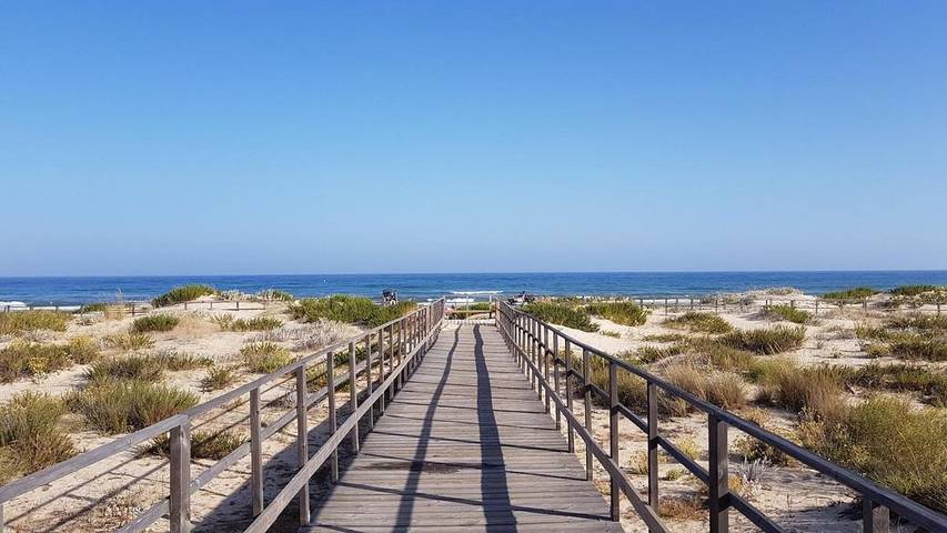 Apartamento de férias para 3 pessoas, com vista e varanda em Altura