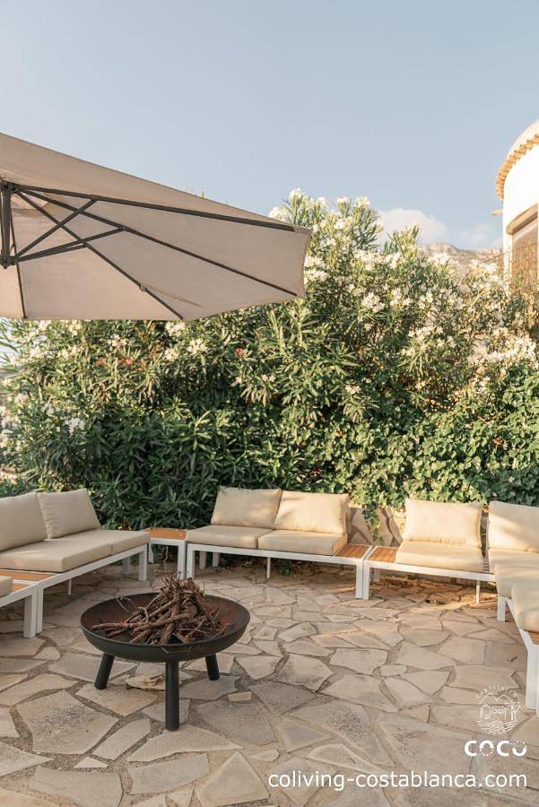 Chambre d’hôte pour 2 personnes, avec jardin et vue ainsi que vue sur le lac et piscine à Dénia - 4