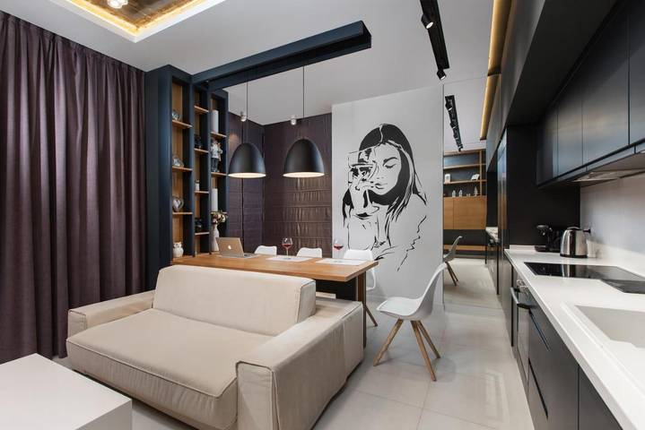 Appartement de vacances pour 6 personnes, avec Vue
