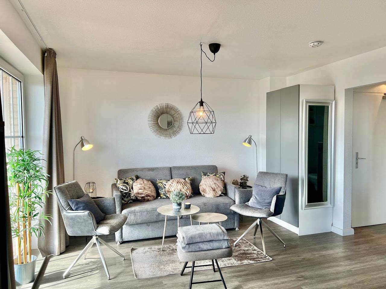 Ganze Wohnung, Fewo1846 - Küstennest (App. 590) / Studio-Apartment mit Balkon im 1. Og in Wassersleben, Harrislee